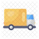 Delivery Van Shipping Truck Cargo Icon