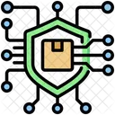 Digital Right Management Security Protection Icon