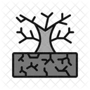 Disaster Drought Dry Icon