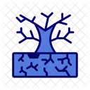 Disaster Drought Dry Icon