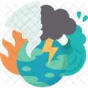 Disaster Insurance Catastrophe Icon