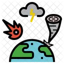 Damage Disaster Attack Icon