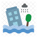 Nature Weather Flood Icon