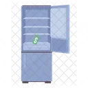 Discount on fridge  Icon