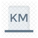 Distance Board Kilometer Icon