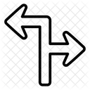 Division Arrows Division Split Icon