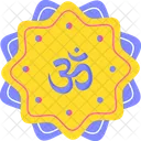 Diwali Rangoli Celebration Decoration Icon