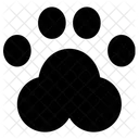Animal Footprint Mini Dog Foot Print Pet Print Icon