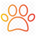 Foot Paw Wildlife Icon