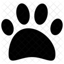 Dog Paw Paw Print Foot Print Icon