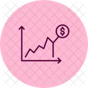 Dollar Uptrend Dollar Uptrend Icon