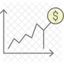 Dollar Uptrend Icon