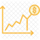 Dollar Uptrend Icon