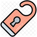 Door Hotel Label Icon