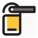 Door Hanger Do Not Disturb Hotel Icon