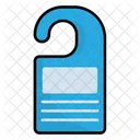 Door Hanger Room Hotel Icon