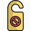 Door Hanger Door Tag Doorknob Hanger Icon