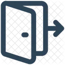 Door Logout Out Icon