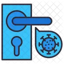 Door Knob Virus Door Knob Icon