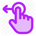 Drag Left Drag Left Drag Icon