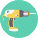 Drill Machine Cutter Electric Icon