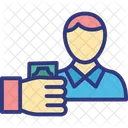 Earnings Employee Wages Income Icon