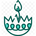 Easter Candle  Icon