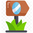 Easter Directional Sign Easter Directional Sign Icon