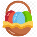 Easter Egg Nest Easter Icon