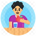 Eating Food Eating Meal Lunch Icon