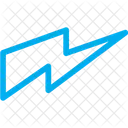 Energy Thunder Bolt Electric Bolt Icon