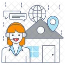Property Agent Estate Agent Homeowner Icon