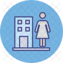 Estate Agent Homeowner Property Agent Icon