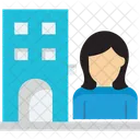 Estate Agent Homeowner Property Agent Icon