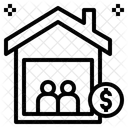 Estate Family House Icon