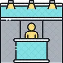 Exhibition Show Stand Icon