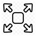 Expand Arrows Maximize Expand Icon