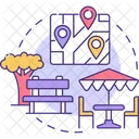 Explore surroundings  Icon