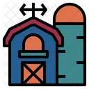Farm Agriculture Field Icon