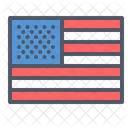 Flag United States Icon