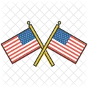 Flag American Independence Icon