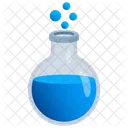 Bubbling Blue Potion Lab Flask D Icon Icon