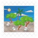 Flood Disaster Water Icon