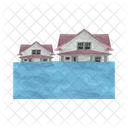 Flood Disaster Water Icon
