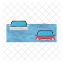 Flood Disaster Water Icon