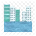 Flood Disaster Water Icon