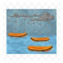 Flood Disaster Water Icon