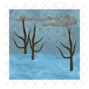 Flood Disaster Water Icon