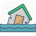 Flood Damage Water Damage Property Damage Icon