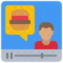 Food Video  Icon